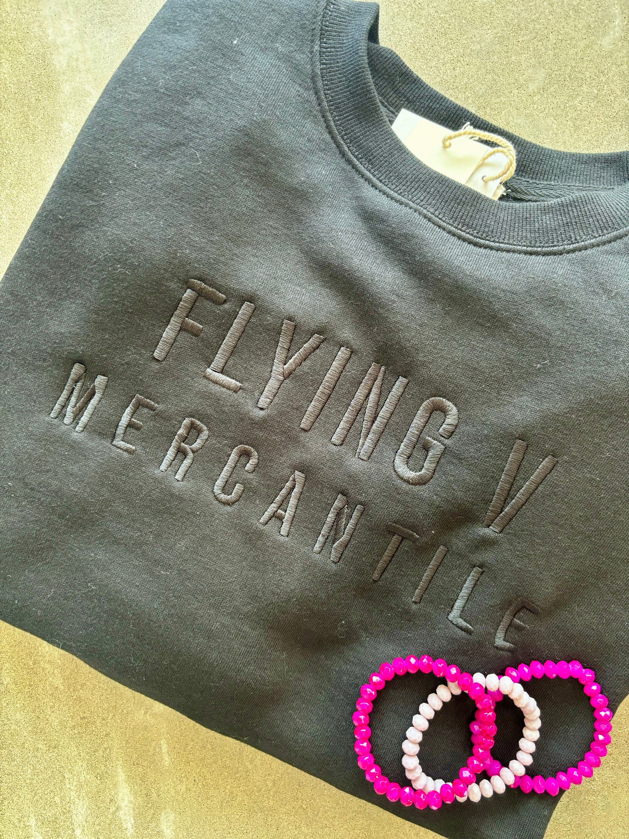 Flying V Mercantile Embroidered-Hope & Rae