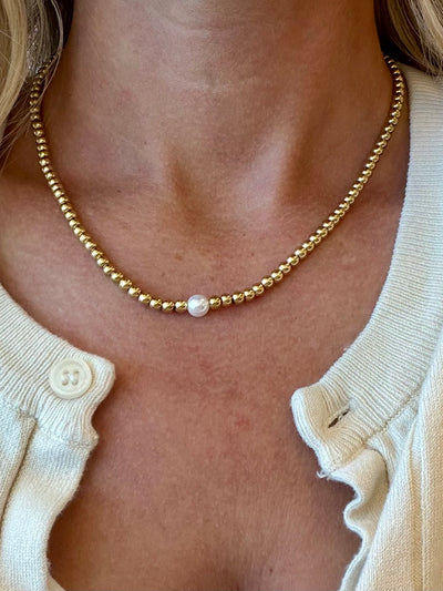 Lizzie Necklace - Gold