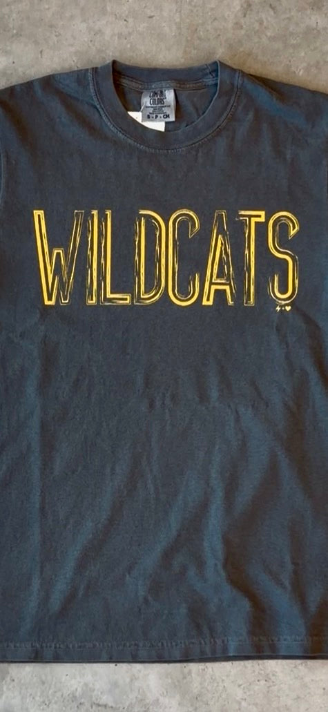Wildcats Outline Tee