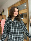 Plaid Collared Long Sleeve