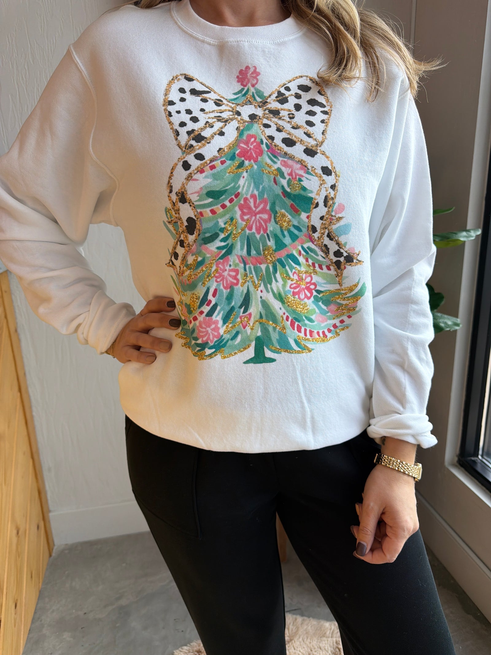 Diva Christmas Tree Sweatshirt