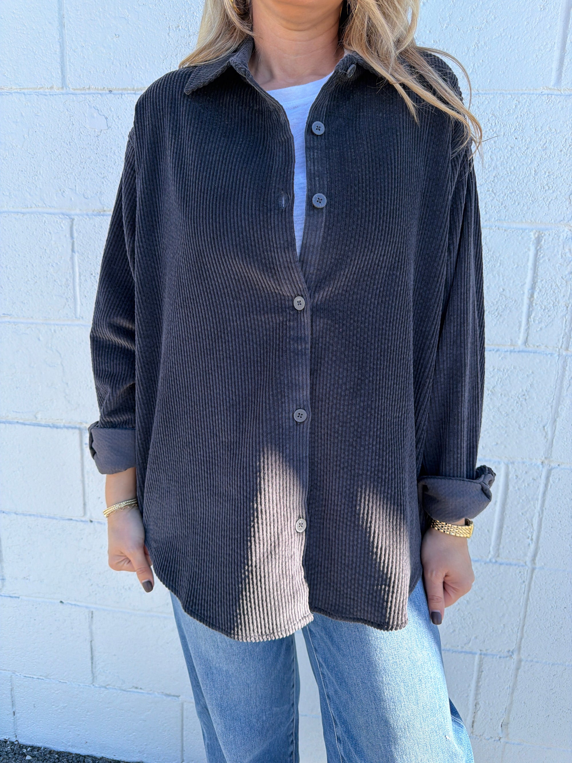 City Line Cord Shirt