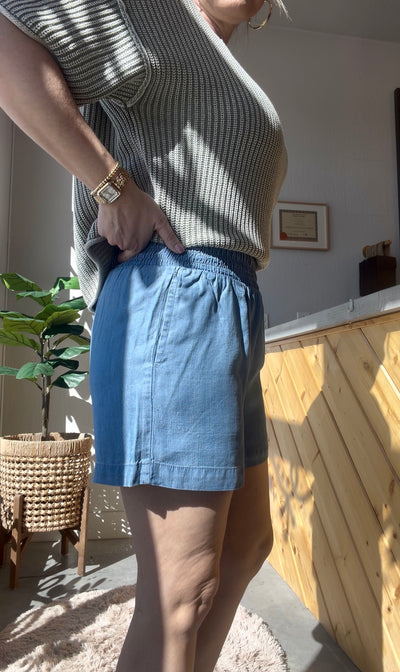 Saltwater Chambray Shorts