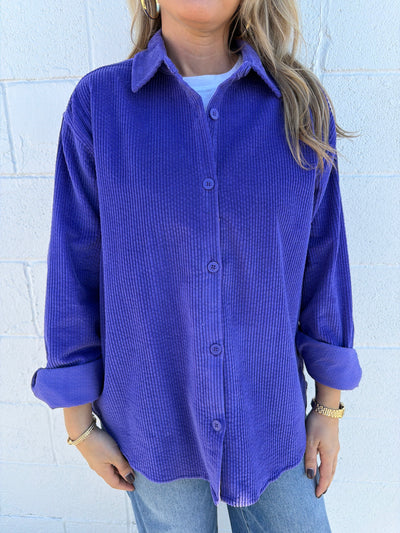 City Line Cord Shirt