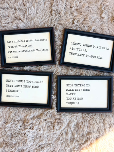 Simply Said Frame