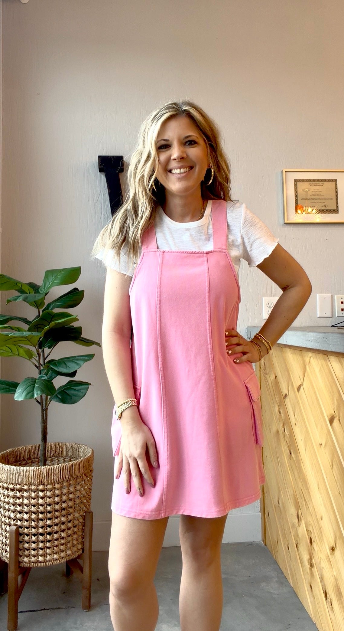 Millie Overall Dress