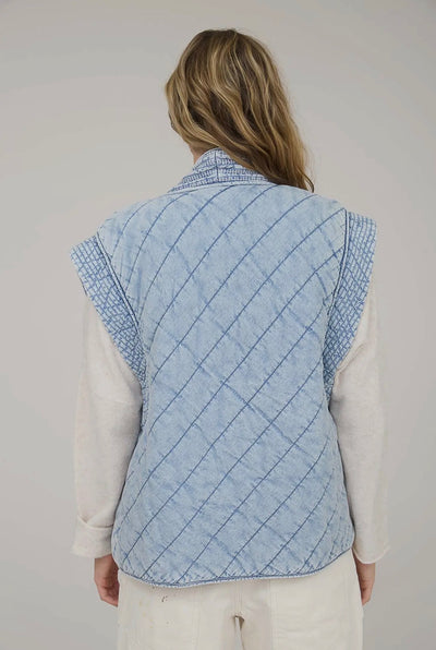 Bluebell Quilted Vest