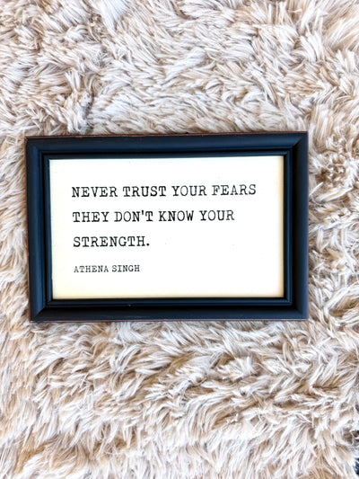 Simply Said Frame