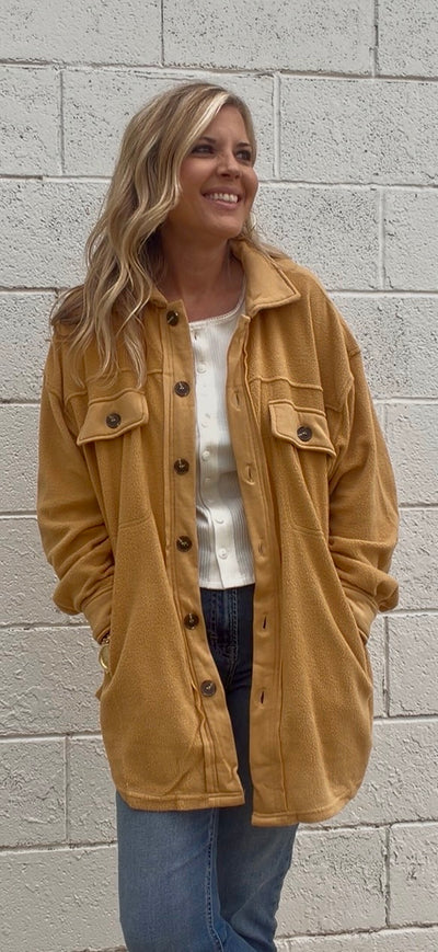 Hollis Fleece Shacket