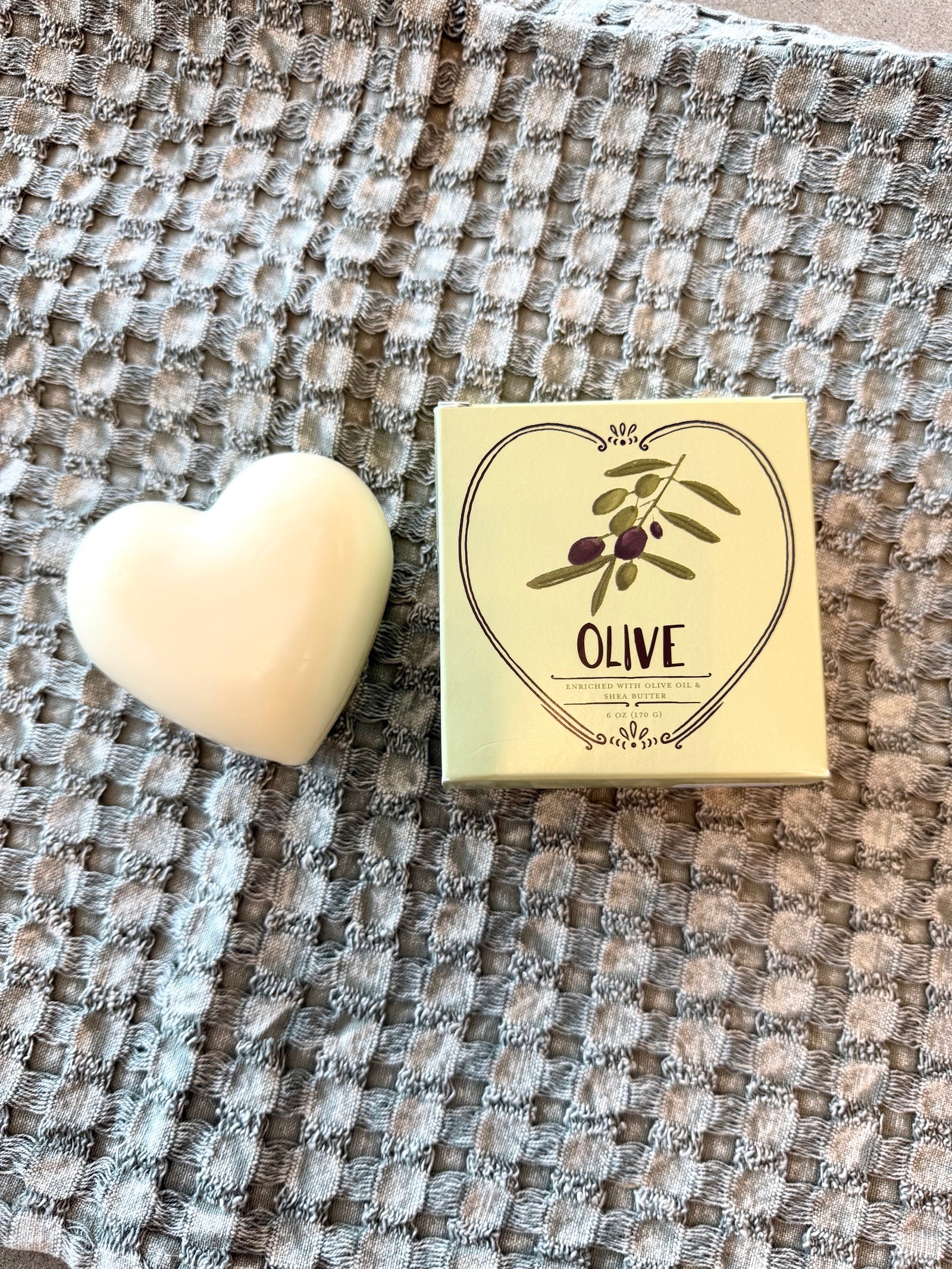 Olive Heart Soap