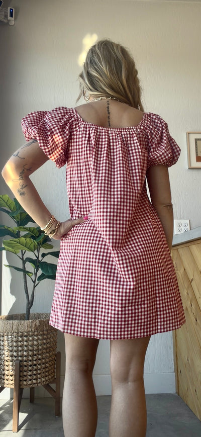 Rosalie Gingham Dress