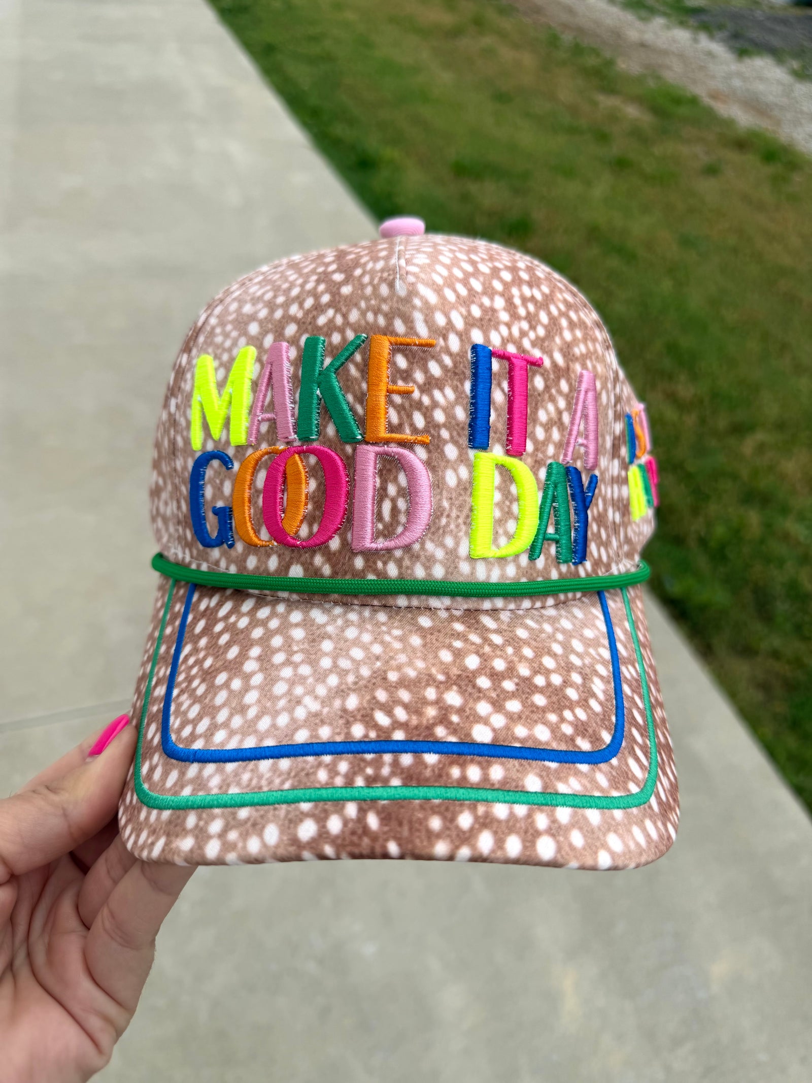 Make It A Good Day Hat