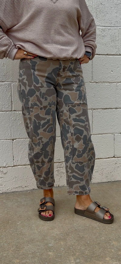 Collins Camo Ankle Jeans
