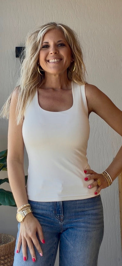 Essential Square Neck Tank