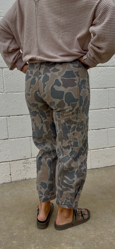 Collins Camo Ankle Jeans