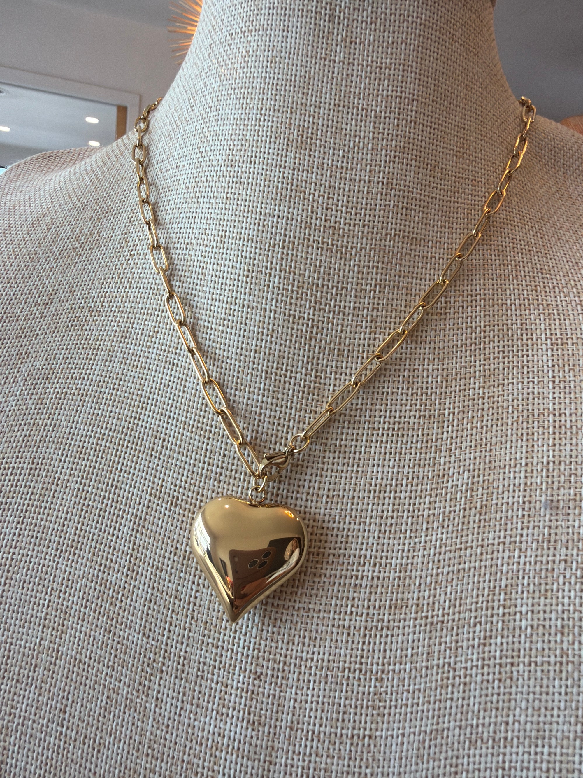 Paris Necklace-Gold Link