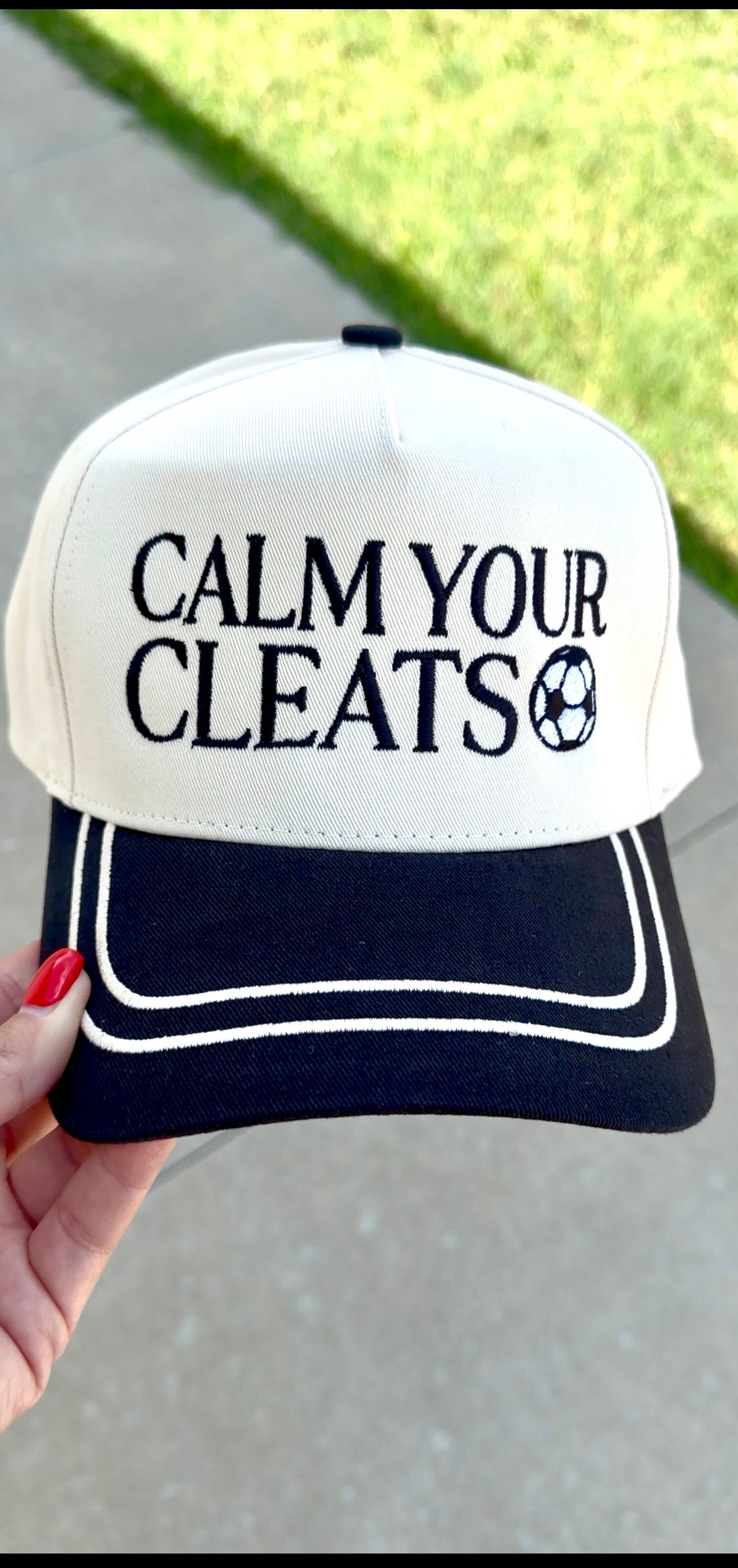 Calm Your Cleats Hat
