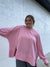 Pink Oversized Crewneck