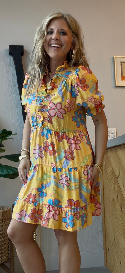 Happy Days Floral Dress