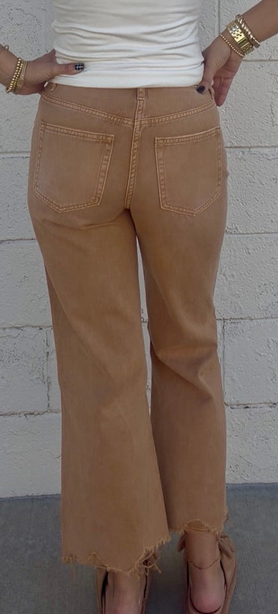 Leslie Crop Flare