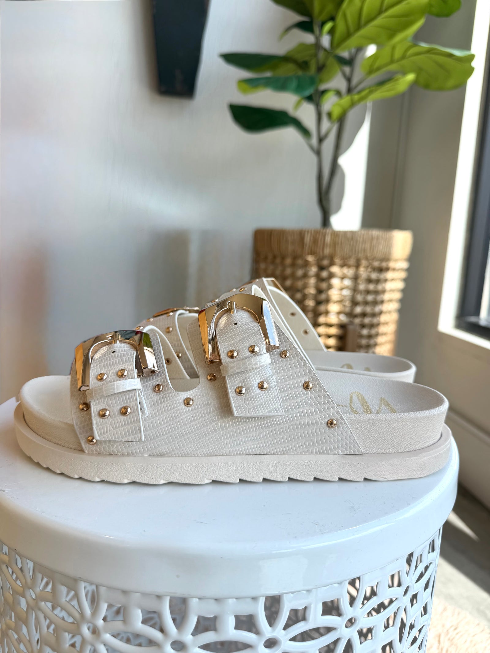 Marigold Sandal - Cream