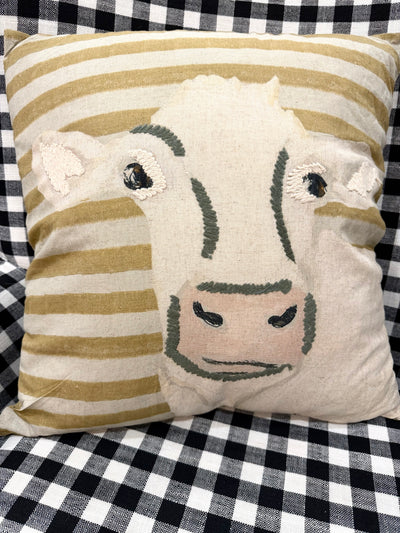Mabel Cow Pillow