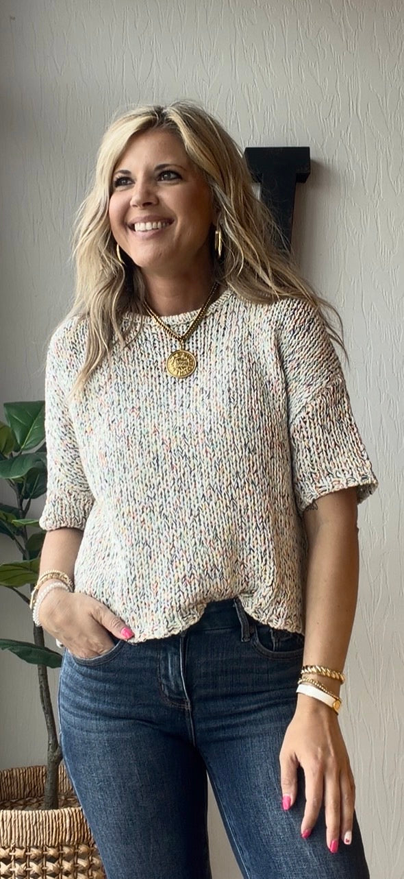 Sunday Sprinkle Sweater