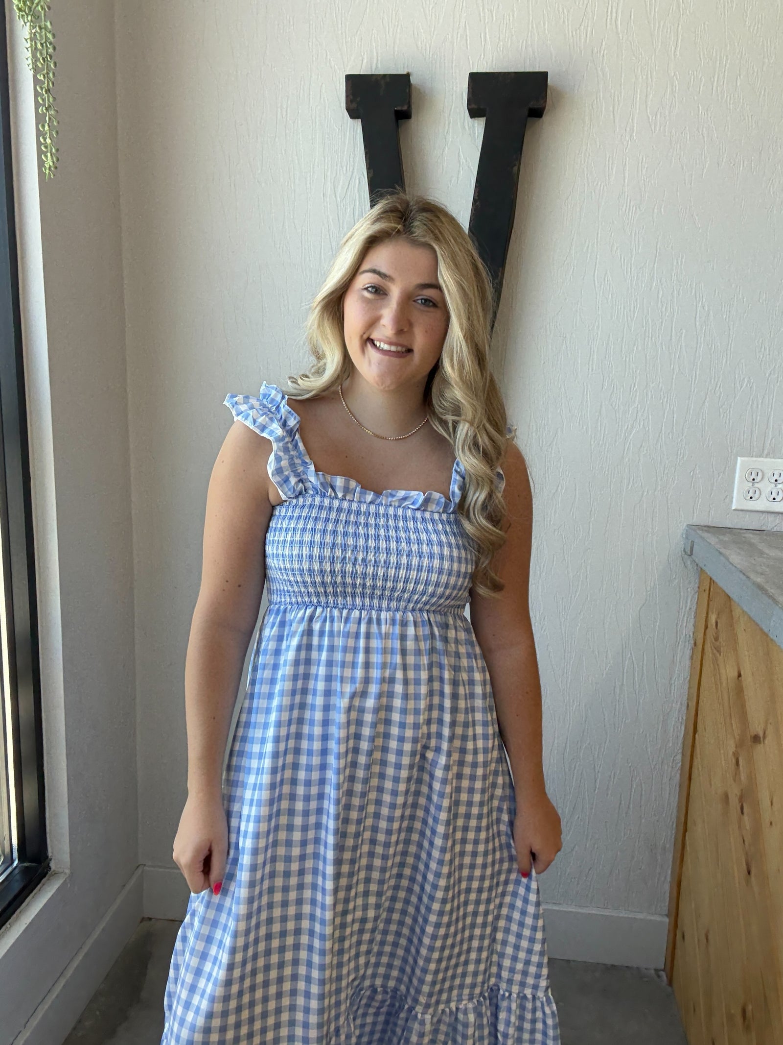 Gingham Dress