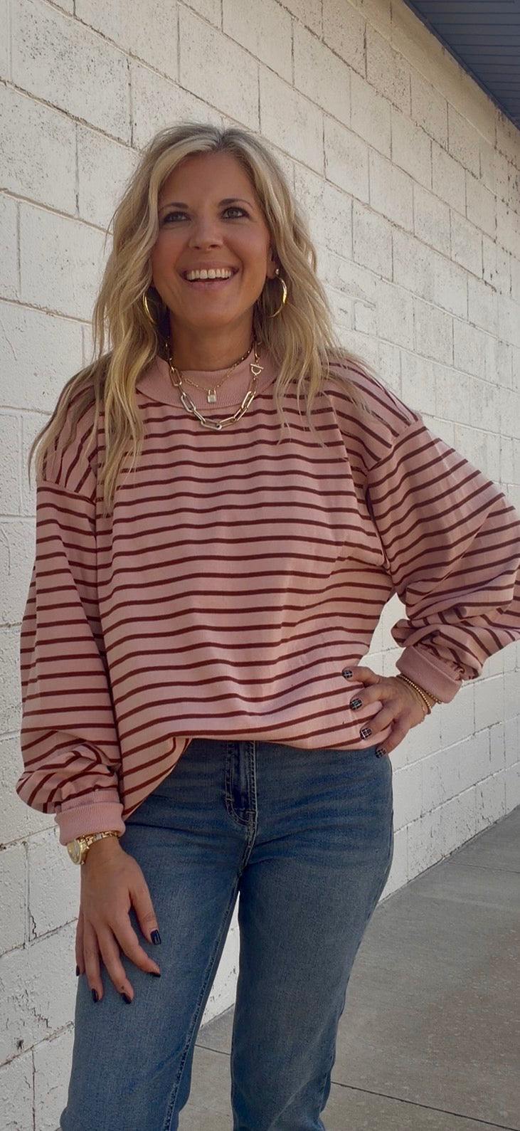 Marnie Stripe Pullover