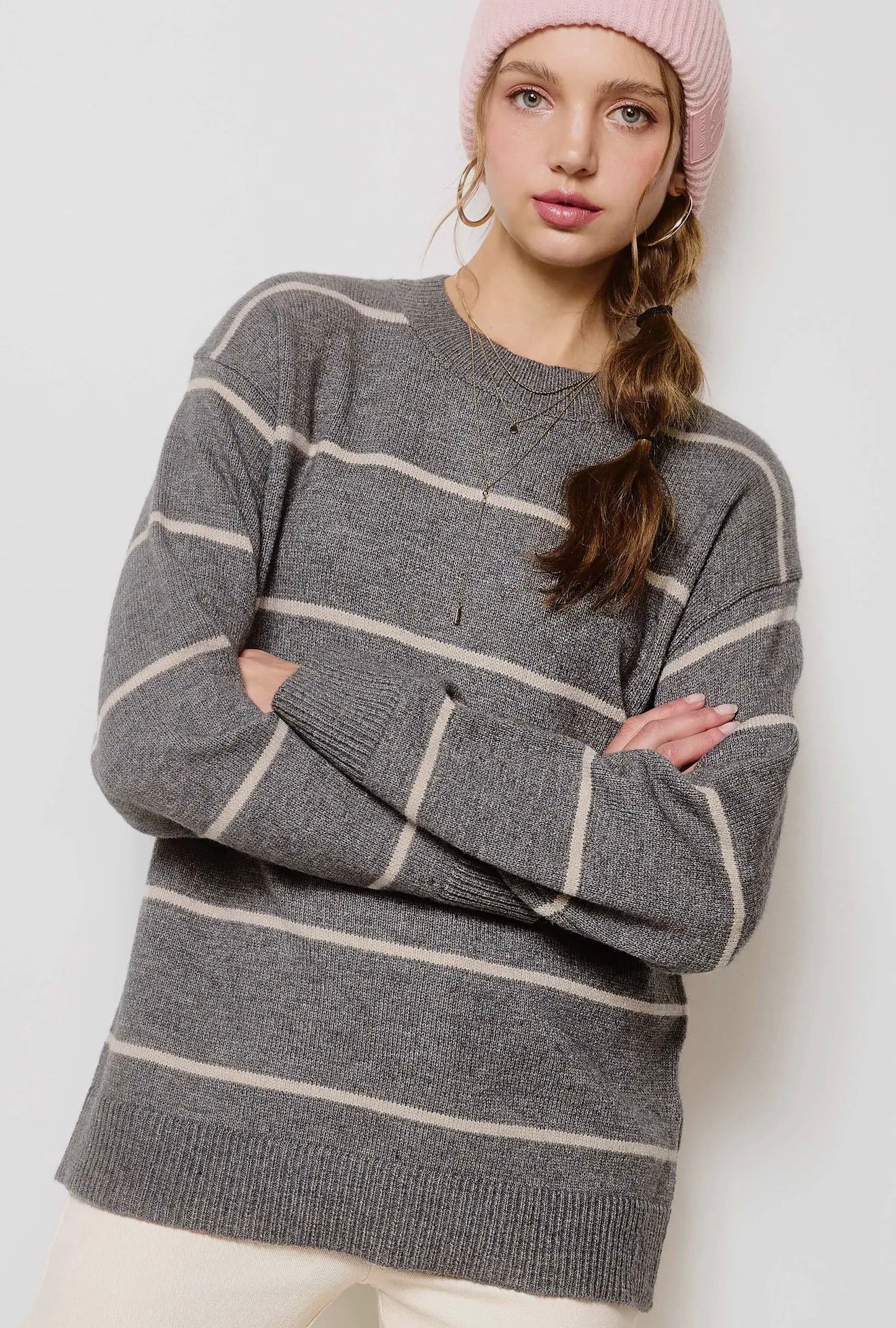 Pebble Stripe Sweater