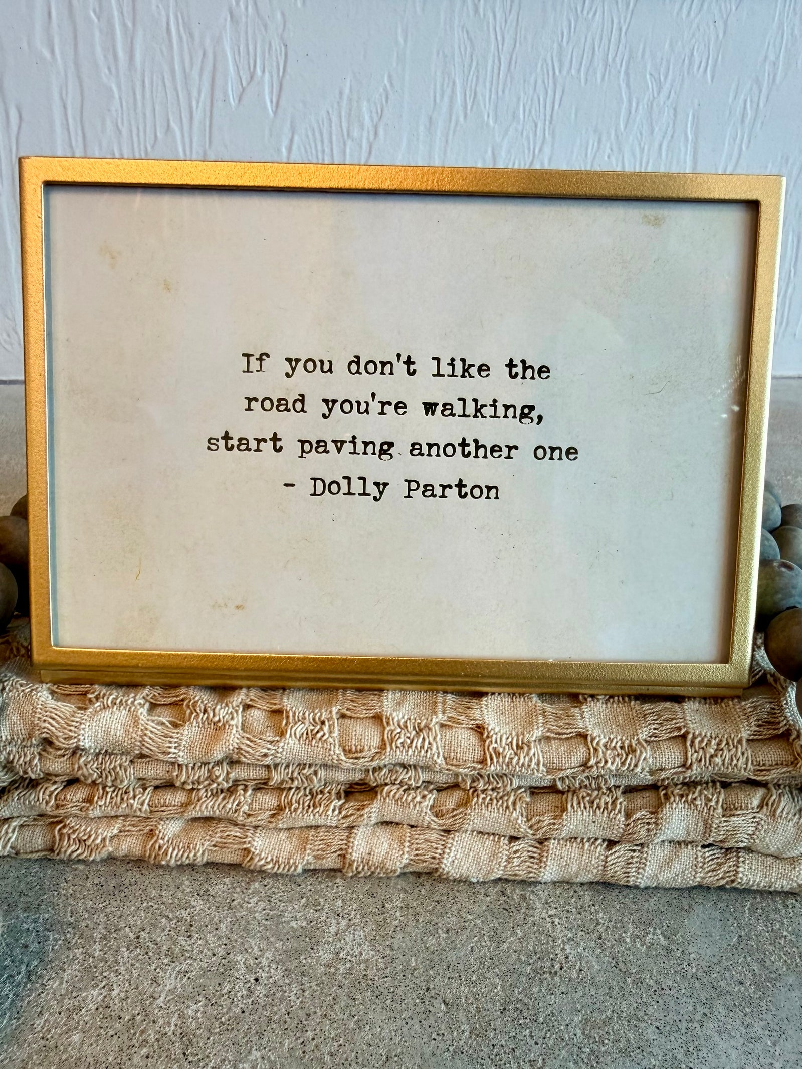 Words to Live By Frame
