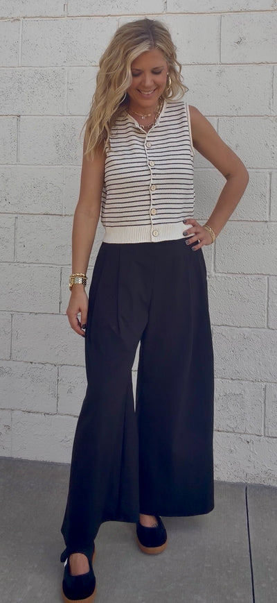 Blair Stripe Sweater Vest