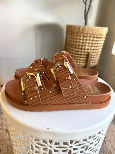 Marigold Sandal- Cognac