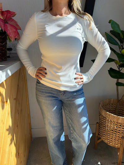 On-Repeat Ribbed Top