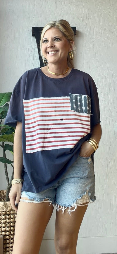 Stars + Stripes Tee