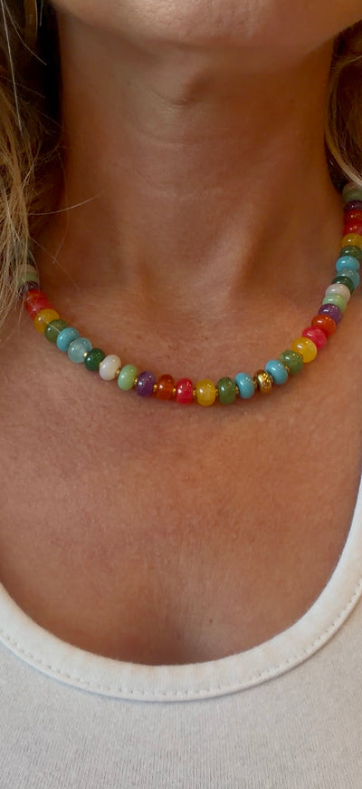 Hazel Rainbow Necklace