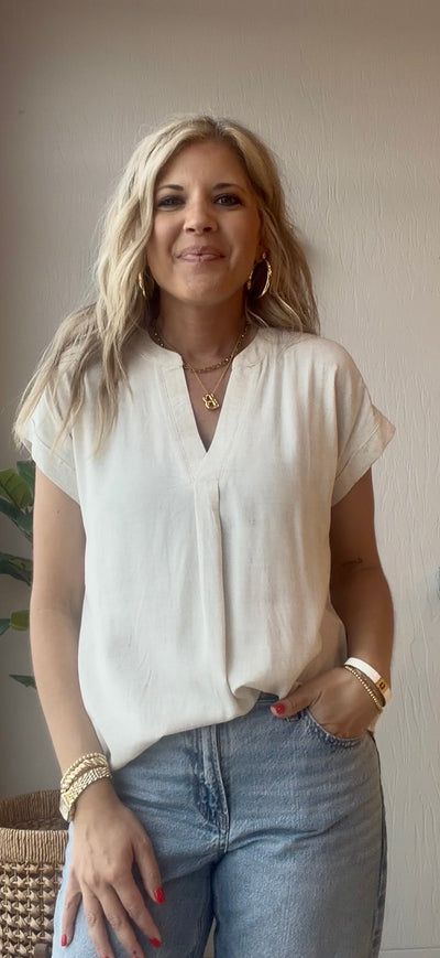 Mila Top - Natural