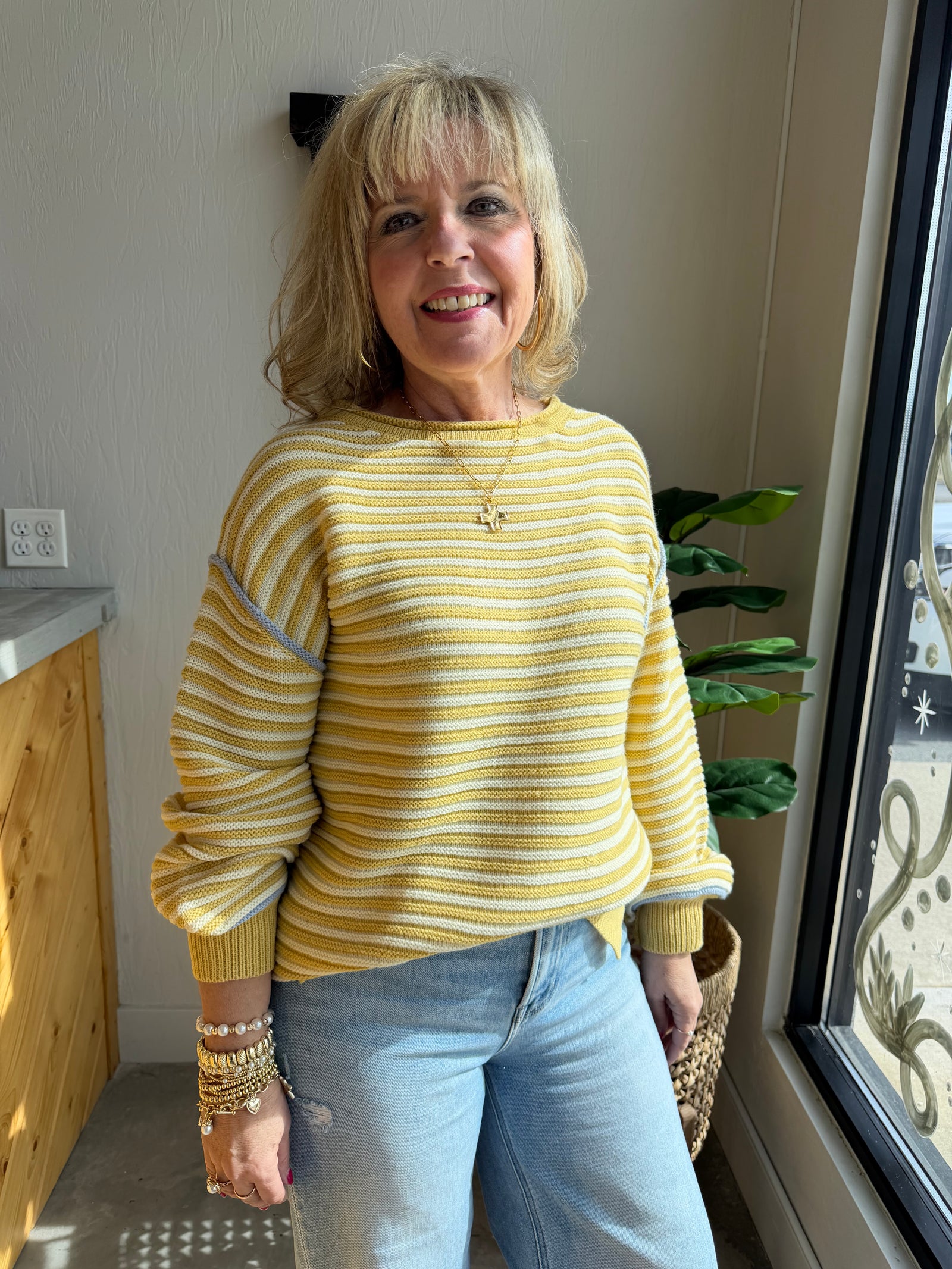 Sunwoven Stripe Sweater