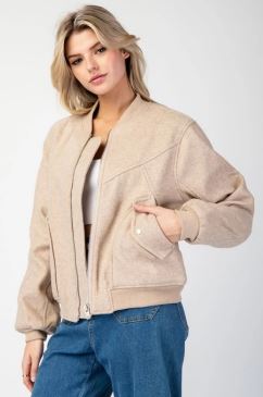 Oat Field Bomber Jacket