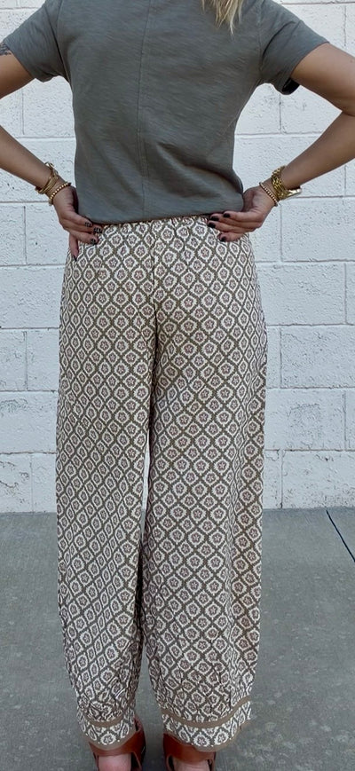 Maribel Print Pants