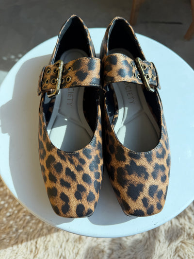 Soho Leopard Ballet Flat