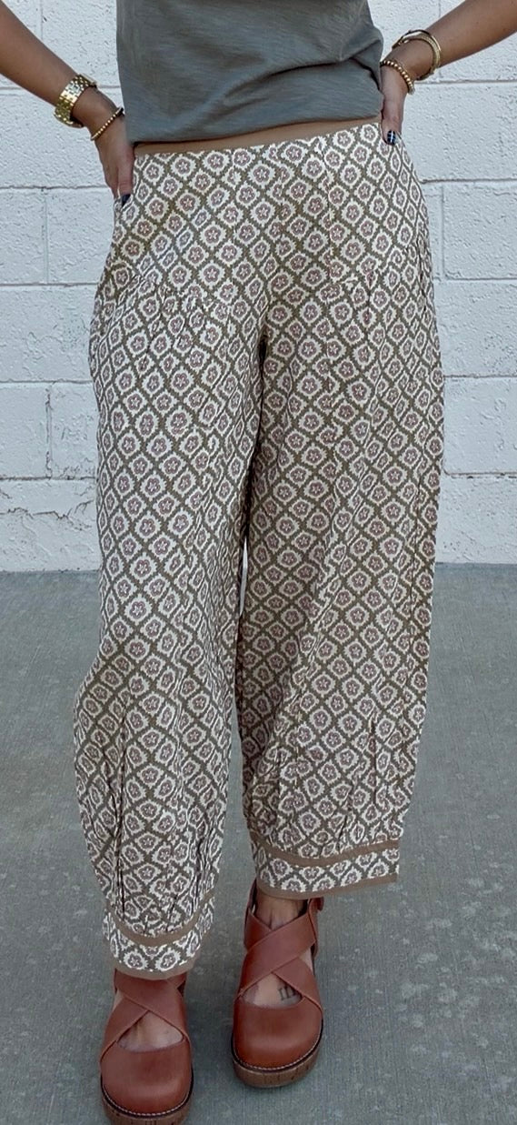Maribel Print Pants