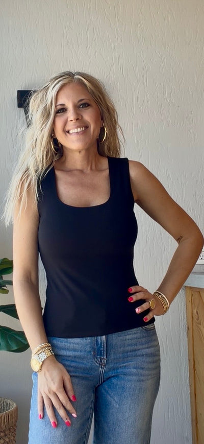 Essential Square Neck Tank