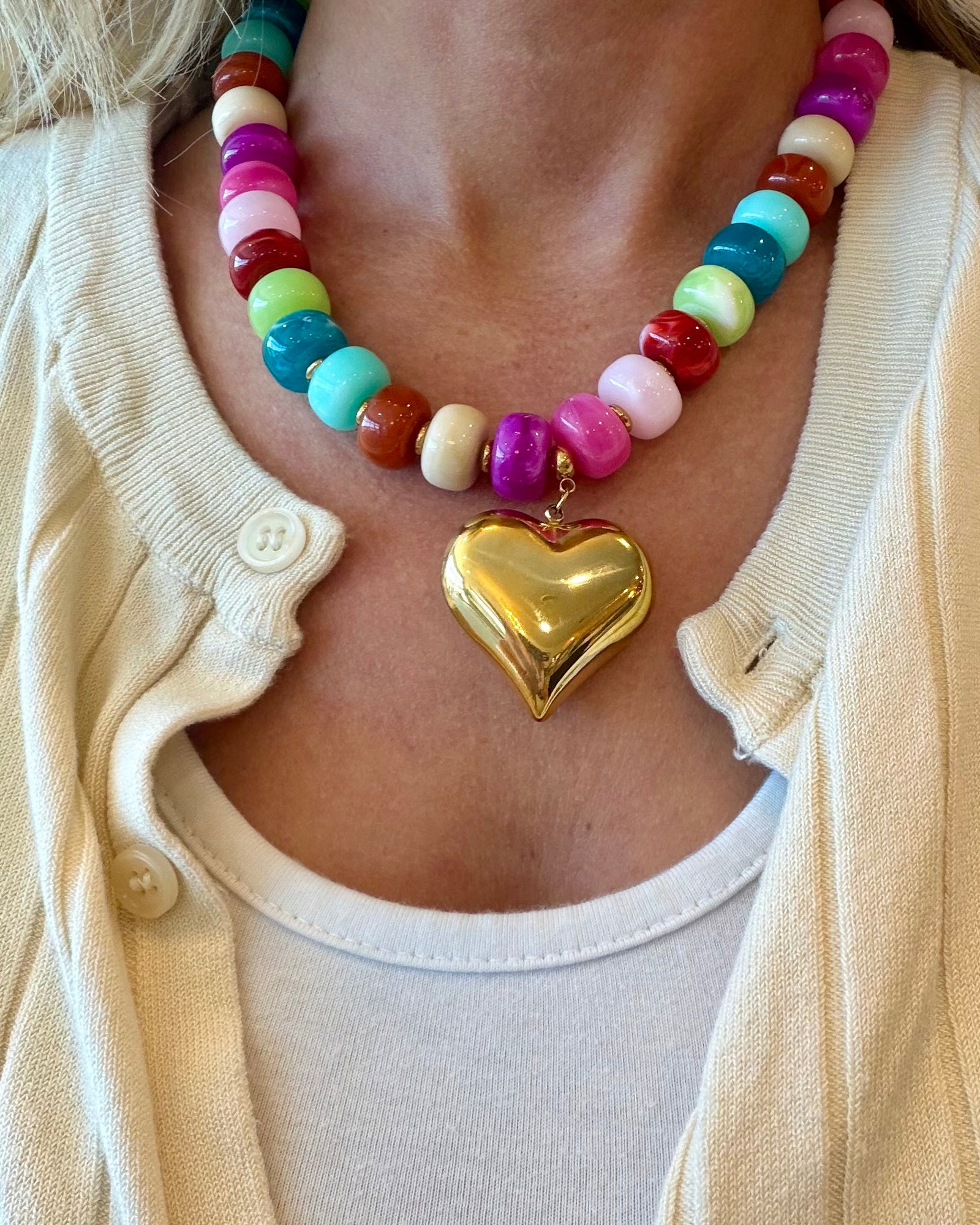 Merritt Heart Neckalce