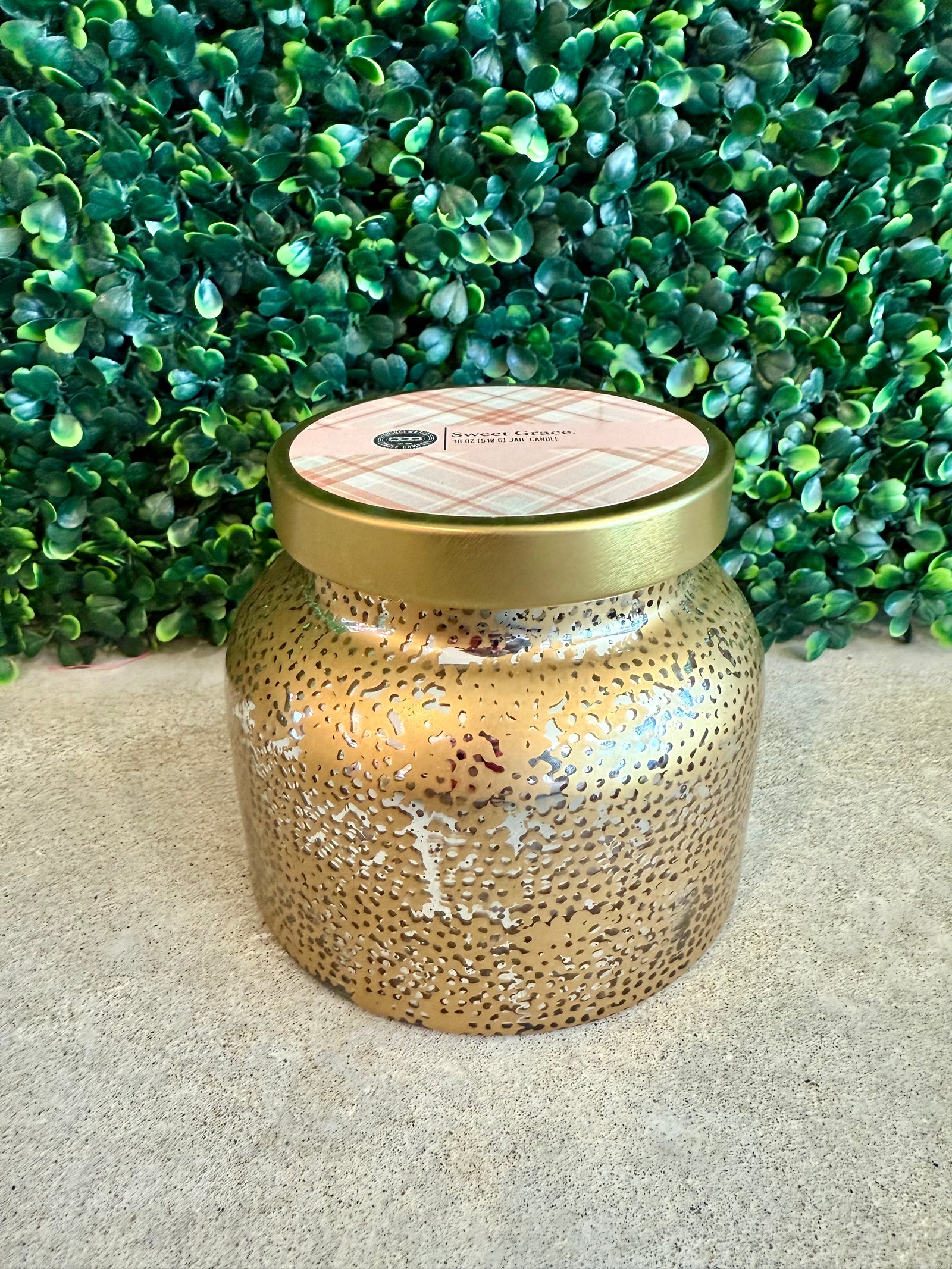 Sweet Grace Mercury Jar candle