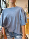 Blue Oversized Tee