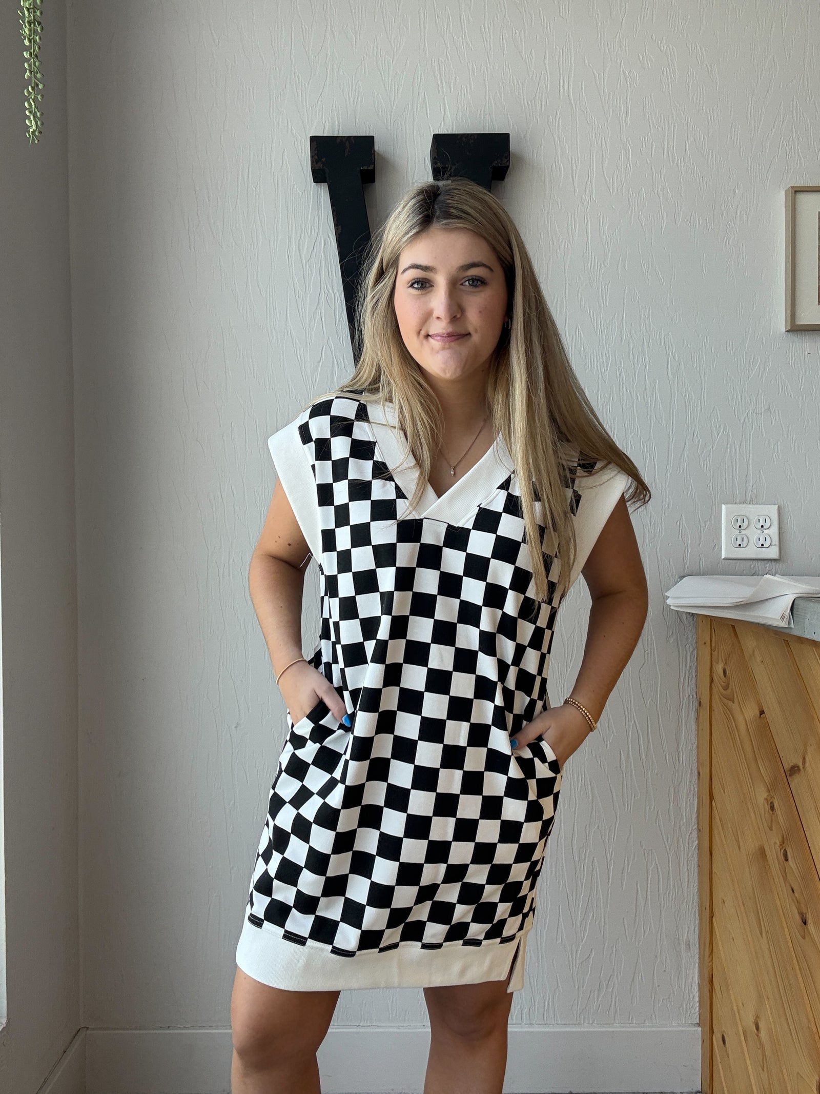 Checkered Dress