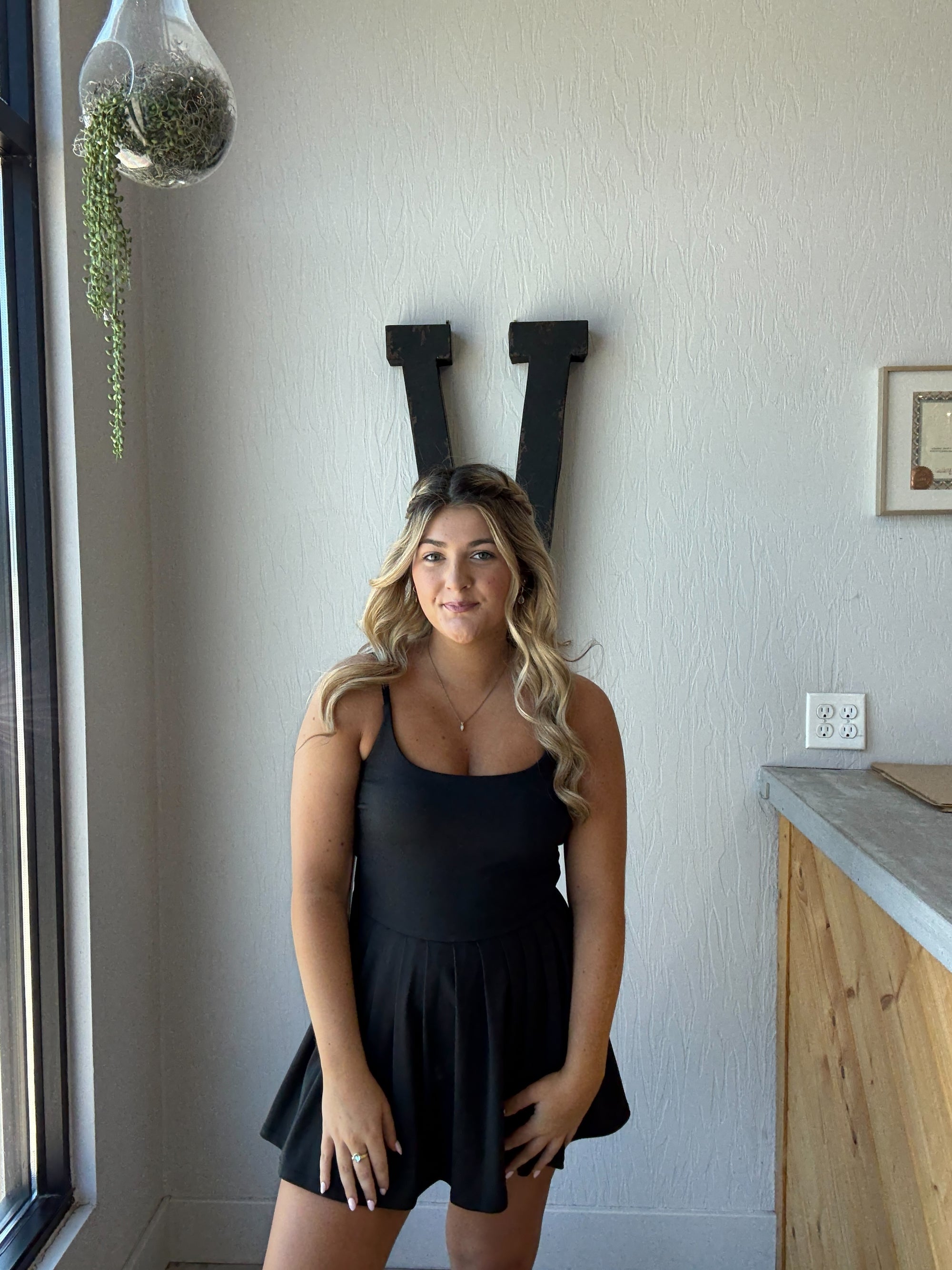 Pleated Active Dress