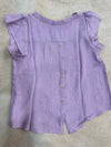 Purple Button Blouse