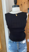 Ribbed Knit Top